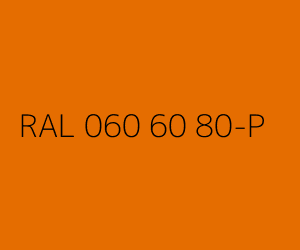 Väri RAL 060 60 80-P 