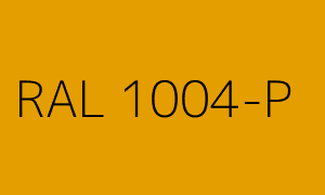 Väri RAL 1004-P