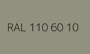Väri RAL 110 60 10