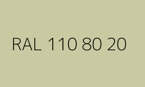 Väri RAL 110 80 20