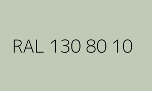 Väri RAL 130 80 10
