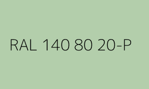 Väri RAL 140 80 20-P