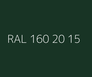 Väri RAL 160 20 15 