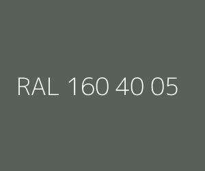 Väri RAL 160 40 05 