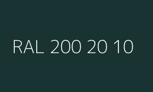 Väri RAL 200 20 10