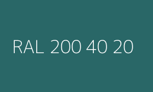Väri RAL 200 40 20