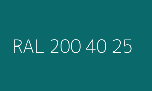 Väri RAL 200 40 25