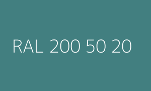 Väri RAL 200 50 20