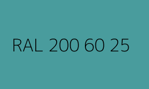 Väri RAL 200 60 25