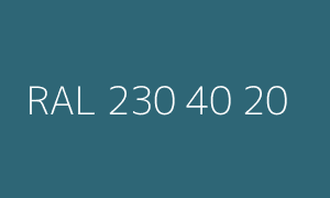 Väri RAL 230 40 20