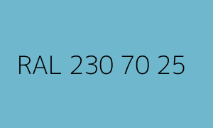 Väri RAL 230 70 25