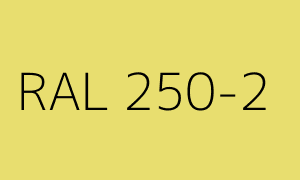 Väri RAL 250-2
