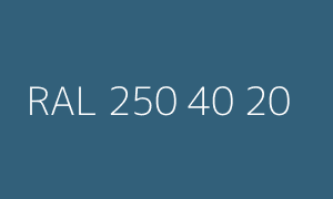 Väri RAL 250 40 20