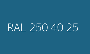 Väri RAL 250 40 25