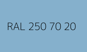 Väri RAL 250 70 20