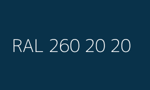 Väri RAL 260 20 20