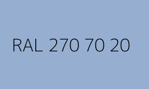 Väri RAL 270 70 20