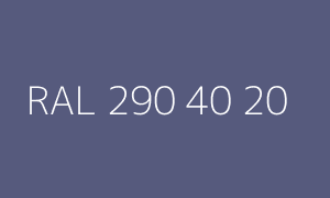 Väri RAL 290 40 20