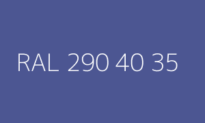 Väri RAL 290 40 35