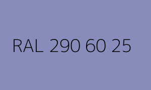 Väri RAL 290 60 25