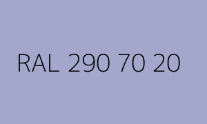 Väri RAL 290 70 20