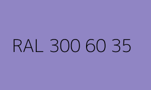 Väri RAL 300 60 35