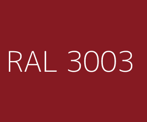 Väri RAL 3003 RUBY RED