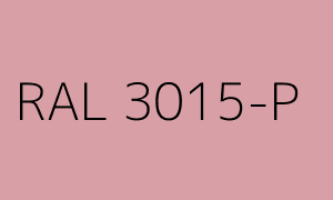 Väri RAL 3015-P