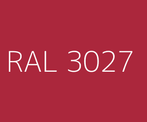 Väri RAL 3027 RASPBERRY RED