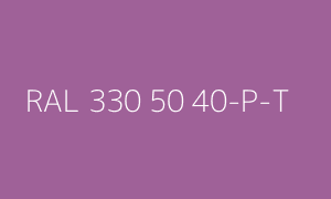 Väri RAL 330 50 40-P-T