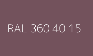 Väri RAL 360 40 15