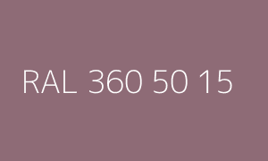 Väri RAL 360 50 15