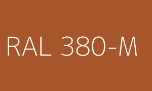 Väri RAL 380-M