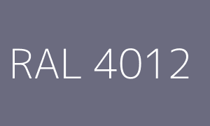 Väri RAL 4012