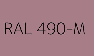 Väri RAL 490-M