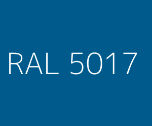 Väri RAL 5017 TRAFFIC BLUE