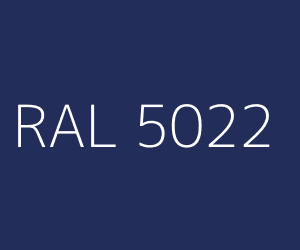 Väri RAL 5022 NIGHT BLUE