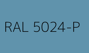 Väri RAL 5024-P