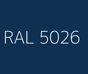 Väri RAL 5026 PEARL NIGHT BLUE