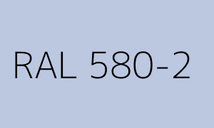 Väri RAL 580-2