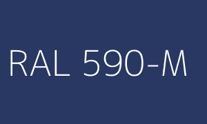 Väri RAL 590-M