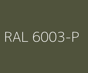 Väri RAL 6003-P OLIVE GREEN