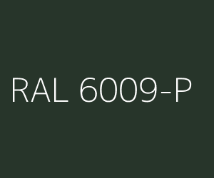 Väri RAL 6009-P FIR GREEN
