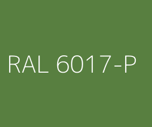 Väri RAL 6017-P MAY GREEN