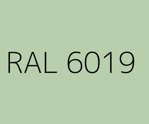 Väri RAL 6019 PASTEL GREEN