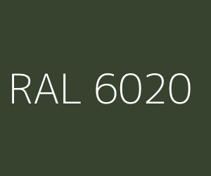 Väri RAL 6020 CHROME GREEN