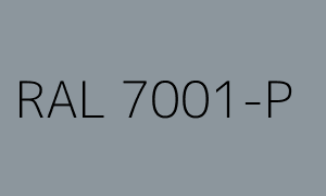 Väri RAL 7001-P