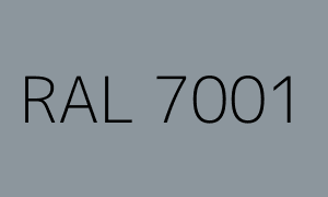 Väri RAL 7001