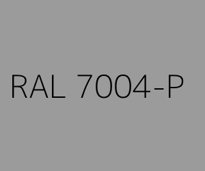 Väri RAL 7004-P SIGNAL GREY