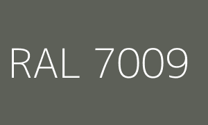 Väri RAL 7009